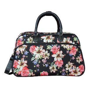 World Traveler 21" Carry-On Shoulder Tote Duffel Bag - Rose Lily - Picture 1 of 1