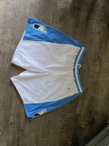 Vtg Nike Air Jordan North Carolina Tar Heels unc retro 1982 champs Shorts wht L Cover