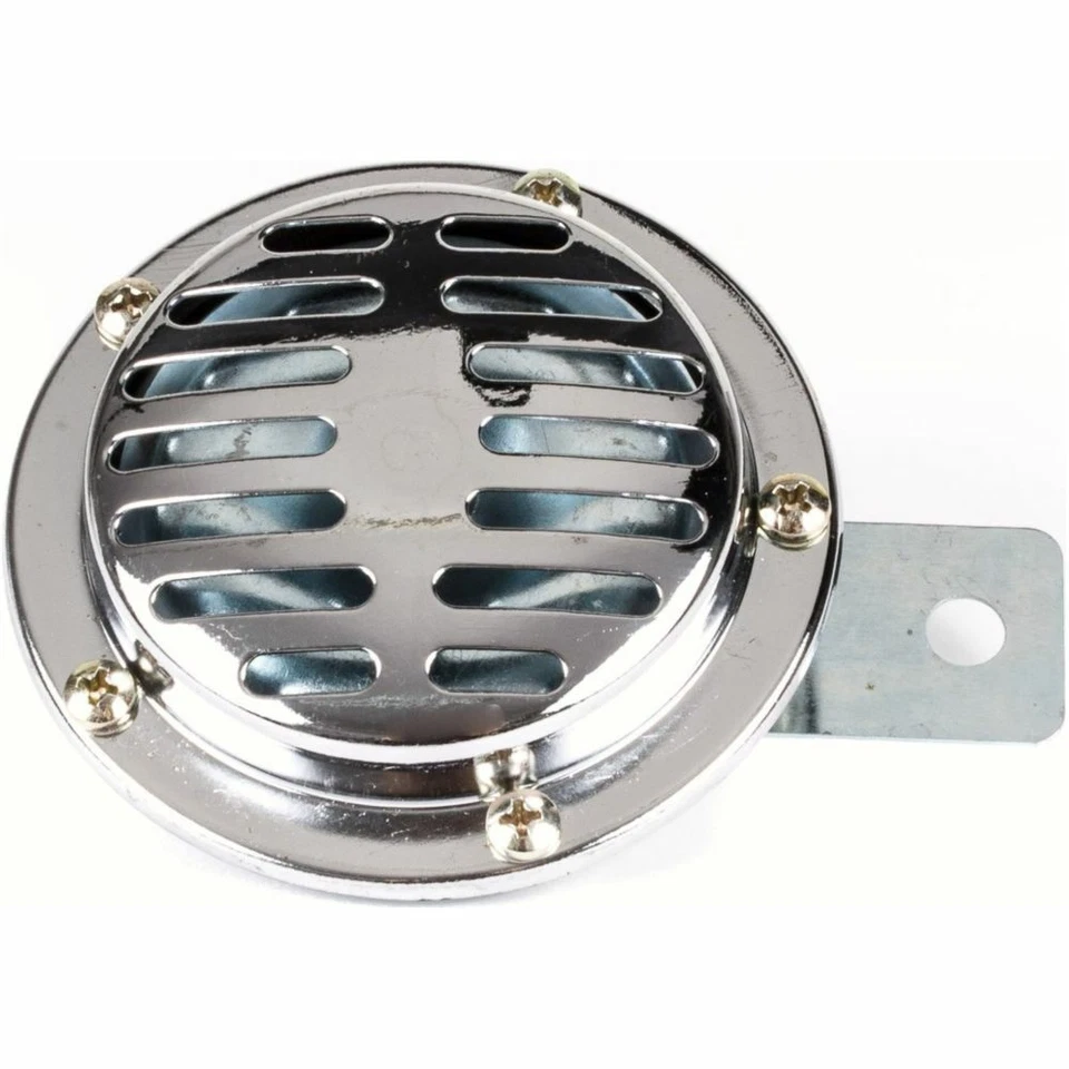 Horn Signalhorn Hupe 12V chrom. Durchm. 90mm - Bild 1 von 1