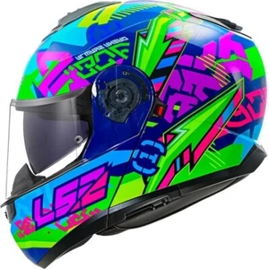 CASCO MOTO MODULARE 22.06 LS2 FF908 STROBE II SVENT MULTICOLOR TG S - Foto 1 di 2