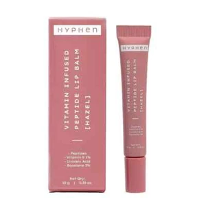 Hyphen Vitamin-Infused Peptide Tinted Lip Balm - Hazel | 24 Hrs Moisturization - Picture 1 of 7