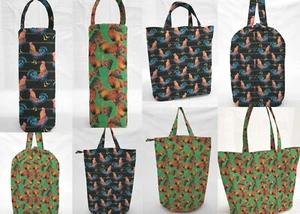 Bolsas de regalo y/o bolsas de mano de tela reutilizables Gallosters (2 colores disponibles) - Imagen 1 de 13