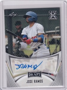 Jose Ramos 2021 Leaf Draft Autograph BA-JR1