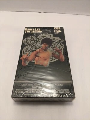 Vintage Brand New Bruce Lee The Legend VHS Video Tape CBS/Fox Watermark Rare 85' Foto 1 de 4