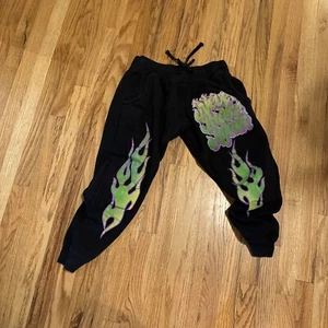 NBA YoungBoy Size Medium Black Sweatpants Cuffed Joggers (never Broke Again) - Picture 1 of 8