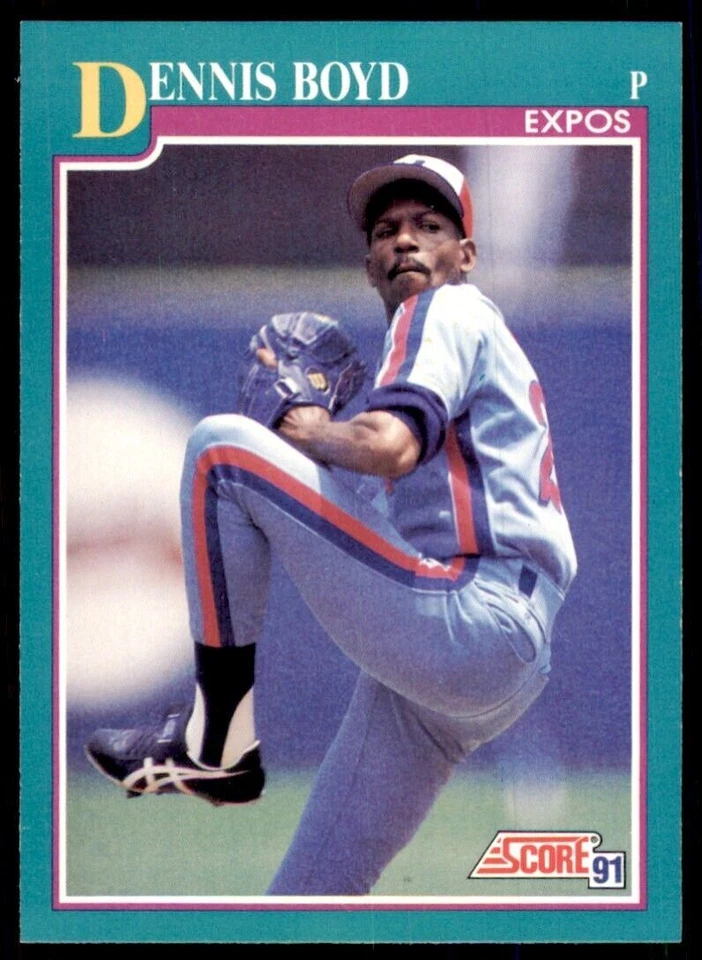 1991 SCORE DENNIS BOYD MONTREAL EXPOS #202 - Image 1 of 2