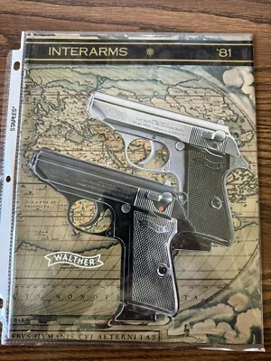 1981 INTERARMS Catalog, 31 Pages, Walther, Rossi, Astra More - Image 1 of 2