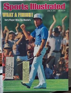 1978 Sports Illustrated Apr 17 What A Finish! Gary Player Wins The Masters