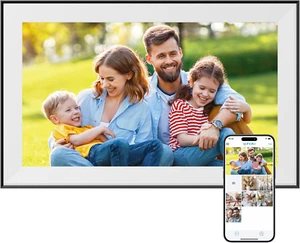 Digital Picture Frame - 15.6 Inch Wifi Large Digital Photo Frame with 32GB Stora - Picture 1 of 7