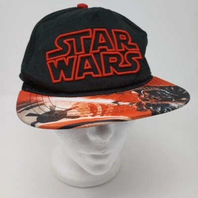 Star Wars Darth Vader Red Black Adjustable Snapback Kids Boys Hat Cap - Image 1 of 4