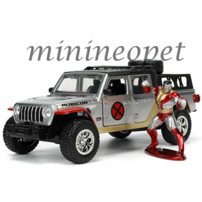 JADA 33363 HOLLYWOOD MARVEL X-MEN 2020 JEEP GLADIATOR 1/32 with COLOSSUS FIGURE - Image 1 of 4