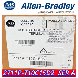 Brand New Allen Bradley 2711P-T10C15D2 Ser B high quality Free Shipping - Picture 1 of 12
