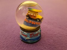 Palle di Neve ad Ampolla Tema Paesi Extra Europei Vintage Set x 6 Snowball Glass