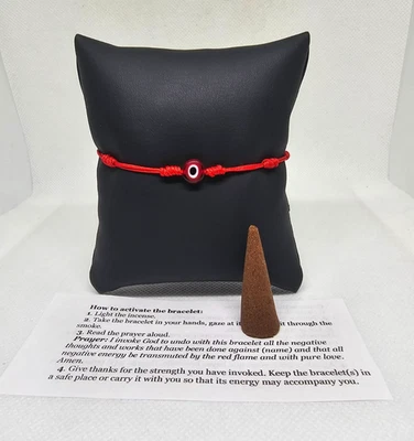 7 KNOTS BRACELET WITH TURKISH EYE / PULSERA 7 NUDOS MAS OJO TURCO PROTECCION - Изображение 1 из 4