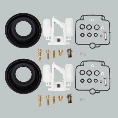 Kit de reparación de carburador reconstruido flotador de diafragma para Suzuki GS500E 1990-2000 Foto 1 de 4