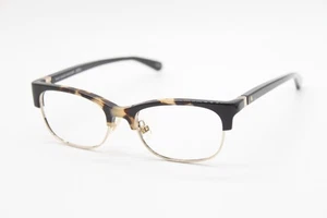 NUOVI OCCHIALI DA VISTA KATE SPADE NEW YORK ADALI 086 TARTARUGA NERO ORO AUTENTICI 49-17 - Foto 1 di 3
