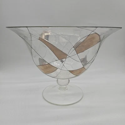 Large Glass Handmade Centrepiece Star Glass UK - Image 1 of 4