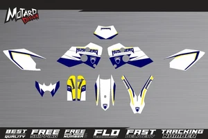Graphics Kit Husaberg FE 2001 2002 2003 2004 2005 Premium Decals Stickers Design - Picture 1 of 7