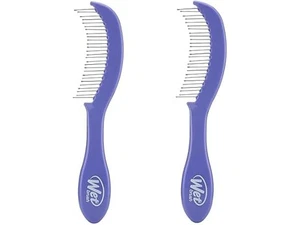 Wet Brush Wet Brush Thin Detangler Comb Purple 2 Count (Pack of 1) - Picture 1 of 3