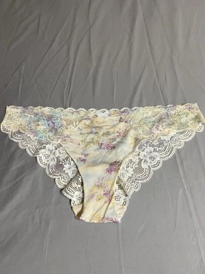 Victoria's Secret SATÉN ENCAJE DESCARADO BIKINI CHEEKINI DREAM ANGEL BRAGAS XL Foto 1 de 4