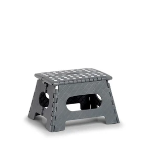 Zeller 13031 Bathroom Stool Small Anthracite ca. 35 x 28 x 22 cm Charcoal - Afbeelding 1 van 9