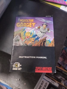 Inspector Gadget SNES Super Nintendo nur Bedienungsanleitung - Bild 1 von 4
