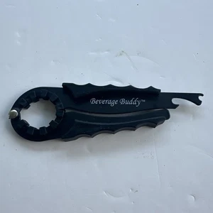 Beverage Buddy Multi Purpose Beer Soda Bottle Can Opener Opening Tool - Picture 1 of 3
