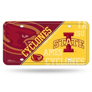 NCAA Iowa State Cyclones Metal License Plate Tag - Picture 1 of 8