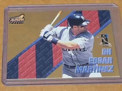 1998 Pacific Aurora Pennant Fever #11 Edgar Martinez Nmmt - Image 1 of 3