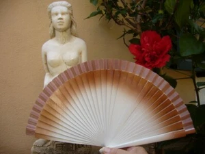 ORIGINAL Spanish noble-Flamenco-Fan No. 476 - 2 * ++ made of precious wood ++ - Picture 1 of 1