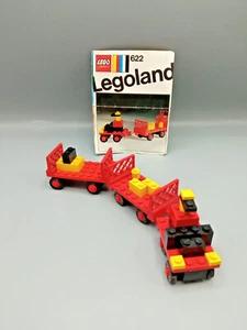LEGO Set 622 - Gepäckkarren + Anhänger - Baggage Carts Vintage Legoland 1970 - Bild 1 von 4