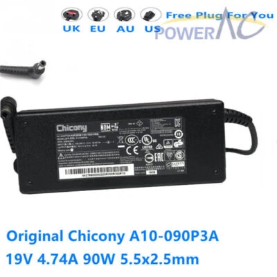 Adaptador carregador original do fabricante Chicony A10-090P3A A15-090P1A A16-090P1A A17-090P1A - Imagem 1 de 4
