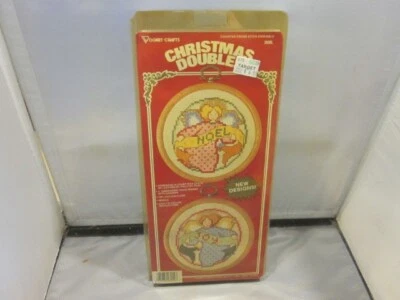 Vogart Crafts Decorator 双数牙线十字绣套件 2930L JOY,NOEL — 第 1/2 张图片