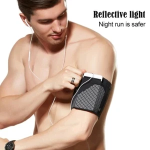 Running Accessories for Phone Armbands for Jogging Reflective Wrist Bag - Photo 1/11