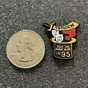 1995 Antioch Shrine Shriners Masonic Dayton Ohio Plastic Pin Pinback #38857 - Picture 1 of 2