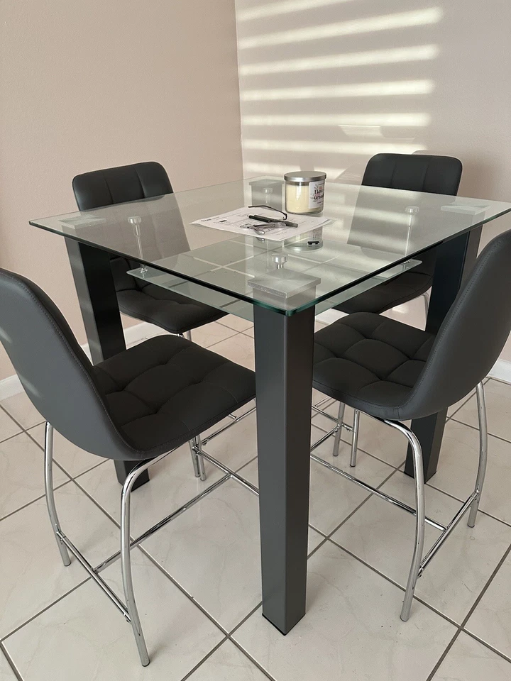 Dining Table Glass Set  - Image 1 of 4