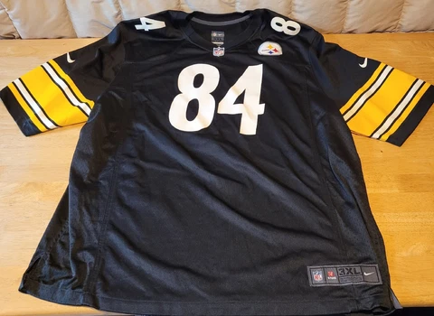Nike NFL Men's Pittsburgh Steelers Antonio Brown #84 Jersey - Size 3XL Size Cover