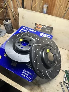 EBC GD1571 for 09-13 Audi S4 S5 Q5 A7 B8 3.0 Supercharged GD Sport Front Rotors - Foto 1 di 9