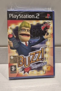 BUZZ IL SUPERQUIZ PS2 PAL ITA NUOVO SIGILLATO - NEW SEALED - Foto 1 di 7