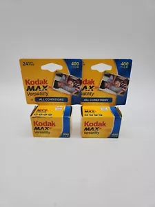 X2 NEW EXPIRED KODAK GOLD MAX 400 24EXP. EXPIRED 01/2007 - Picture 1 of 3
