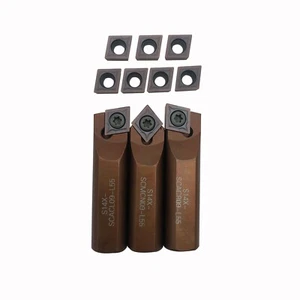 S14X-SCACR/L SCMCN 09-L55 Turning Tool holders+CCMT09T304 32.51 Carbide inserts - Picture 1 of 10