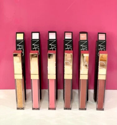 Nars Afterglow Lip Shine Gloss .17 oz./5.5 ml. Full Size New Boxed Choose Shade - Image 1 of 4