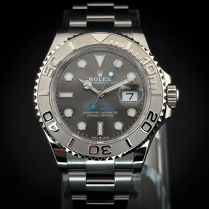 NEW 2024 Rolex Yacht Master 40mm Rhodium Dial 126622 COMPLETE set - Picture 1 of 15