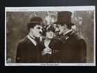 Charlie Chaplin CHARLIE THREATENS COUNT Red Letter Photocard c1915