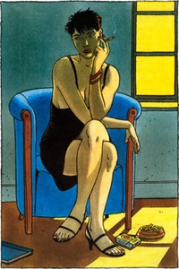 JUILLARD LOUISE A4 TIRAGE D'ESSAI COULEURS POUR LIVRE 9ème MONDE FAUTEUIL - Picture 1 of 1