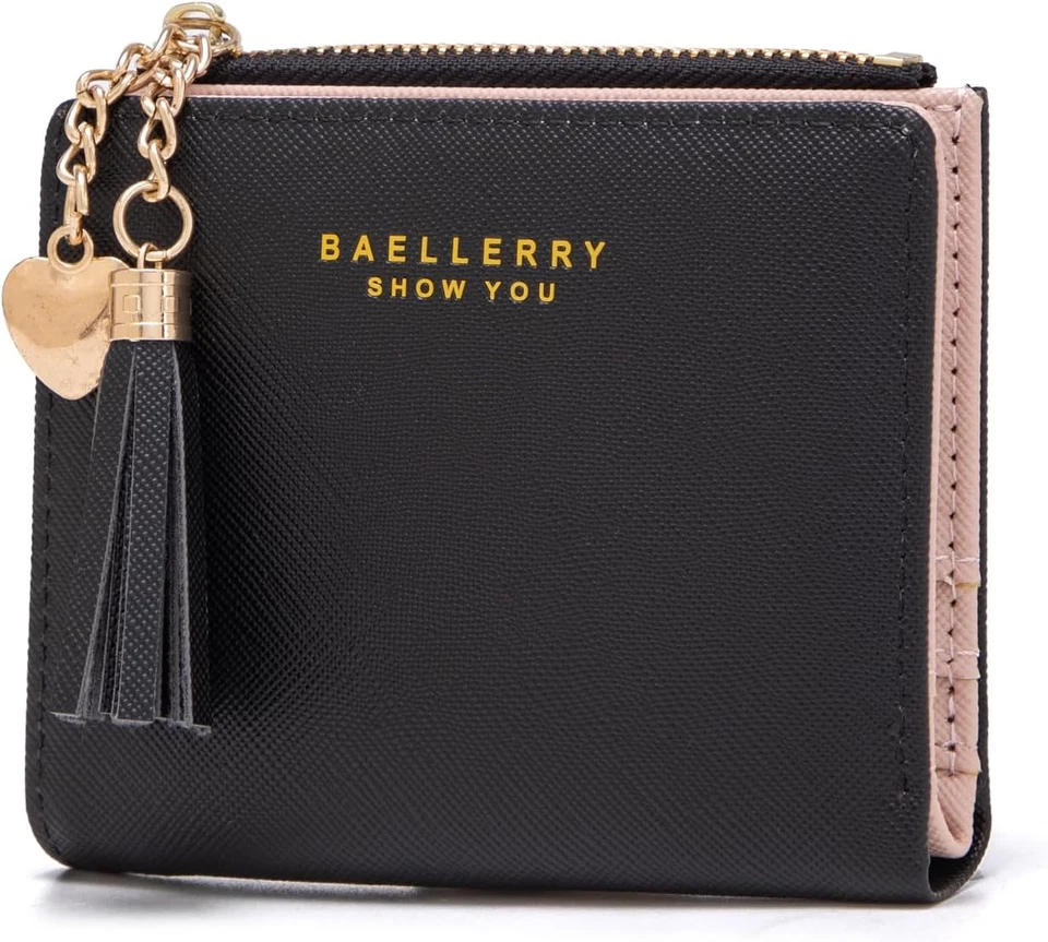 Portafoglio Donna Borsetta Portamonete Sottile Pochette Piccolo Portafogli in Pe - Immagine 1 di 4