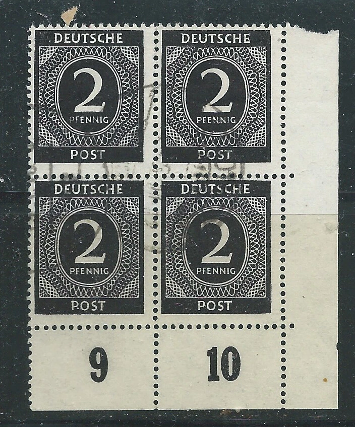 Germany 1946 with margins     (174) - Image 1 of 1