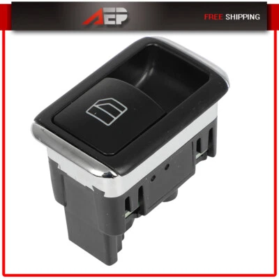Power Window Switch For Mercedes-Benz GLK350 2010-2014 E350 2010 Front or Rear - Image 1 of 4