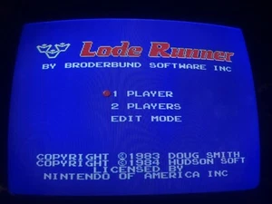 Nintendo Playchoice 10 Lode Runner Cart Pc-10 Loderunner - Picture 1 of 6