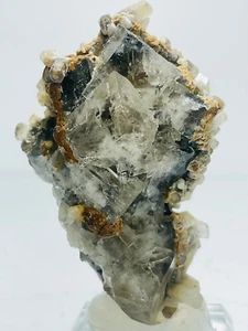 Fluorite with Calcite East Allendale, North Pennines, Northumberland, England - Imagen 1 de 22